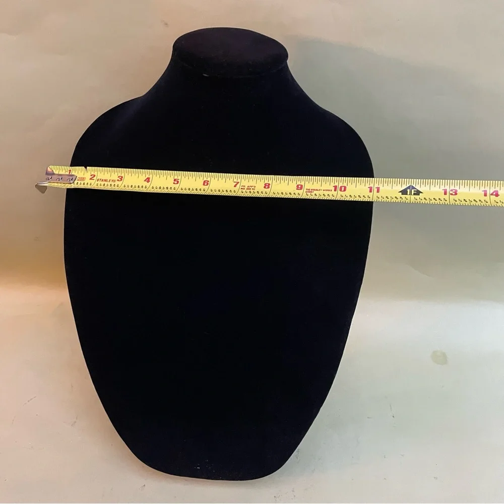 New black velvet necklace stand
